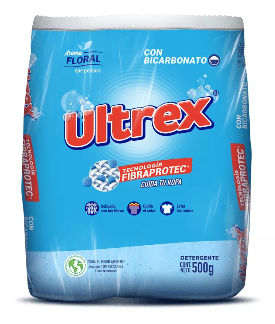 Detergente En Polvo Ultrex - Gr A $8 - GR a $9