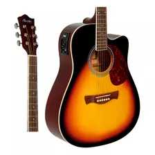 Violao Memphis Md-18 Sb Folk Eletrico Sunburst Brilhante