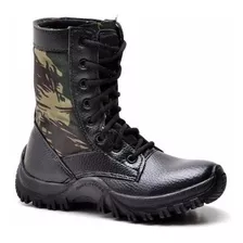 Coturno Bota Tênis Infantil Menino Menina Botinha Militar