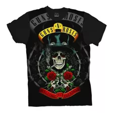 Camiseta Rock Guns N' Roses Heavy Metal Adultos / Niños