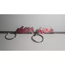 Combo 2x1 Llaveros Kosiuko Brillante - Rojo Y Rosa