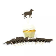 Toppers De Cupcakes De Labrador Retriever | Paquete De ...