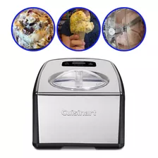 Máquina De Sorvete E Gelato Em Inox 1,5l Cuisinart Ice-100