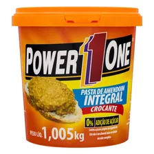 Pasta De Amendoim Crocante Integral Power 1 One Pote 1,005kg