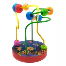 Brinquedo Educativo Mini Aramado Montanha Russa 4 Modelos Cor Peixes
