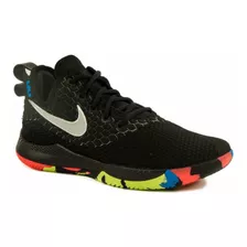 Tenis Nike Lebron Witness Iii Suela De Colores C/ Negro