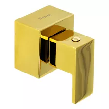 Acabamento Registro Quadrado Cubo Base Docol Gold Dourado