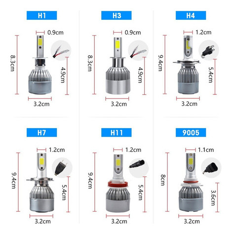 Kit Faros Delanteros Led Luz Alta Y Luz Baja Para Nissan Foto 8