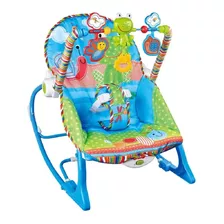 Silla Mecedora Musical Vibracion Bebe 3 En 1 + Envio Gratis 