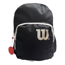 Morral Escolar Bolso Mochila Wilson Sweet Niña Color Negro