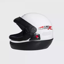 Capacete Promoção San Marino Classic Branco Fechado 