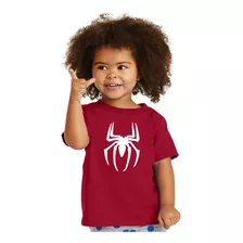 Playera Bebé Niño Spiderman Super Héroe Hombre Araña Mod. 01