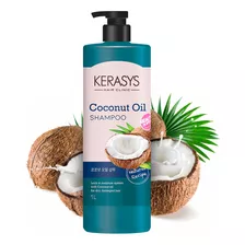 Shampoo Kerasys Con Aceite De Coco 1lt, Brillo Y Suavidad