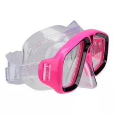 Mascara Snorkel Para Buceo Color Rosa