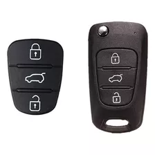 2x 3 Button Remote Key Fob Rubber Pad For Hyundai ...