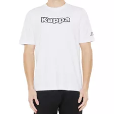 Kappa Remera Hombre - K001 Logo Fromen White