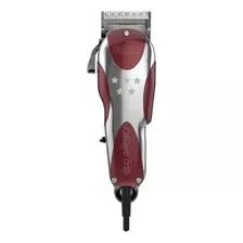 Clipper Profissional Wahl Magic Clip 220v - Prateado/vermelho