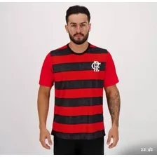 Camisa Do Flamengo Shout Vermelha E Preta