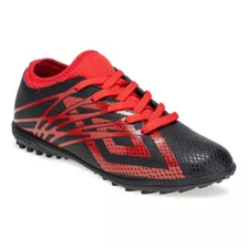 Zapatilla De Futbol Umbro Veloce Rojo Hombre Talle 