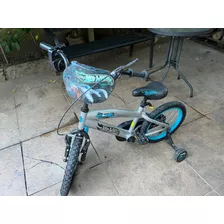 Bicicleta De Niño Rodado 16 Con Rueditas