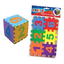 Numeros Al Cubo De Goma Eva Kreker