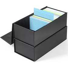 Organizador De Tarjetas De Índice 3x5, Caja De Archivo...