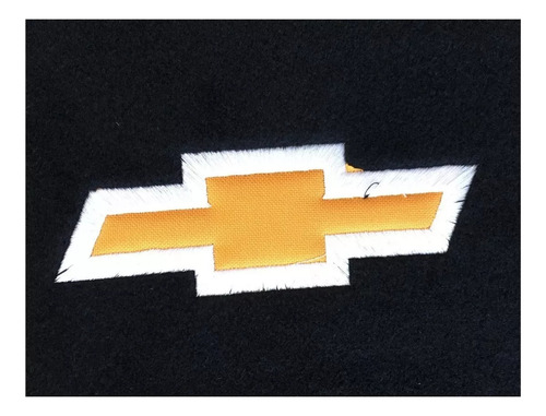 Kit 4 Tapetes Alfombra Logo Chevrolet S10 2019 Foto 3