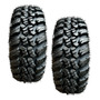 2 Llantas25x10-r12 (8c) Aurora Atv Cuatrimoto Rin 12 Radial