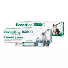 Broadline Pipeta Antiparasitaria Gatos Hasta 2,5 Kg / Razas 