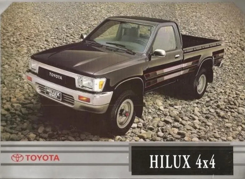 Espejo Manual Toyota Hilux 4x4 Cromado 1987 A 1998 Juego X2 Foto 5