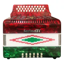 Acordeon Farinelli 3012-b 3012 Sol Botones Bandera C/estuche