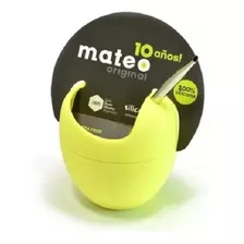 Mate Mateo Original De Colores Con Bombilla Acero Inox