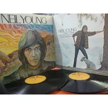 Lp Neil Young - 2lps Classic Albuns Cream Clapton Allman