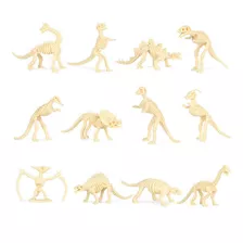 Realístico Mini Esqueleto Dinossauro Fóssil Modelo Brinquedo