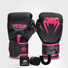 Kit Muay Thai Boxe Luva + Bandagem + Bucal Impact 2.0 Venum