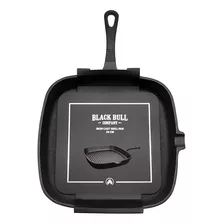 Sarten Grill Pan Hierro Fundido 24 Cm Blackbull