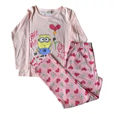 Pijama Minions - Manga Larga - Talla 6