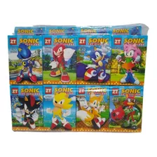 08 Blocos De Montar Bonecos Sonic Tails Knucles Sonic Metal
