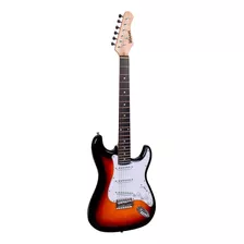 Guitarra Iniciante Winner Wgs Sunburst Sb Stratocaster Nova