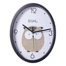 Reloj Decorativo Infantil Buho