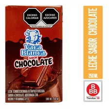 Leche Sabor Chocolate Vaca Blanca, 250 Ml