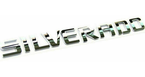 Emblema Logo Chevrolet Silverado Con Adhesivo  Foto 2