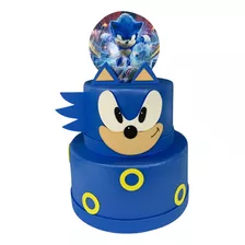 Bolo Fake Sonic Azul