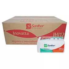 Papel Higienico Santher Interfolhado F.d Ihi12(c/ 12.000 Un)