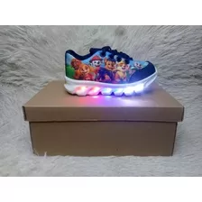 Tenis Infantil Led Personagem Orto Kids