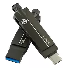 Pendrive Hp X5200m - Usb 3.1 & Typec - 128gbs - Promoção