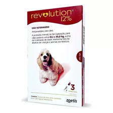 Anti Pulgas Revolution 120 Mg - 10,1 A 20 Kg C/3 Pipetas