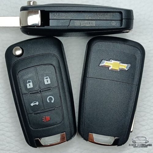 Carcasa Llave Chevrolet Equinox Camaro Malibu Sonic Cruze 5b Foto 8