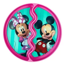 Prato Com Ventosa Minnie E Mickey - Disney
