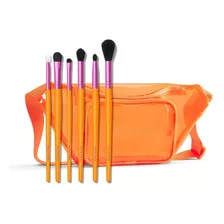 Brochas De Maquillaje Para Ojos Morphe Set X 6 Vip Sweep Color Naranja